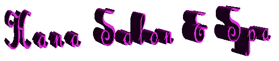 hana's salon logo